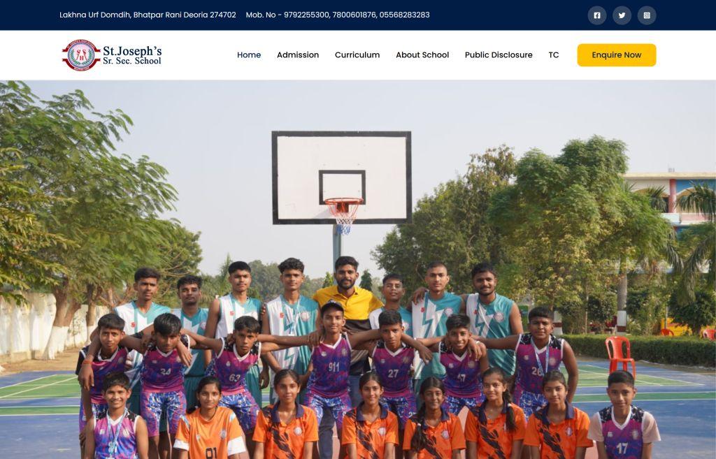 St Joesph School Bhatpar Rani  Website Designed By Aristo Coders