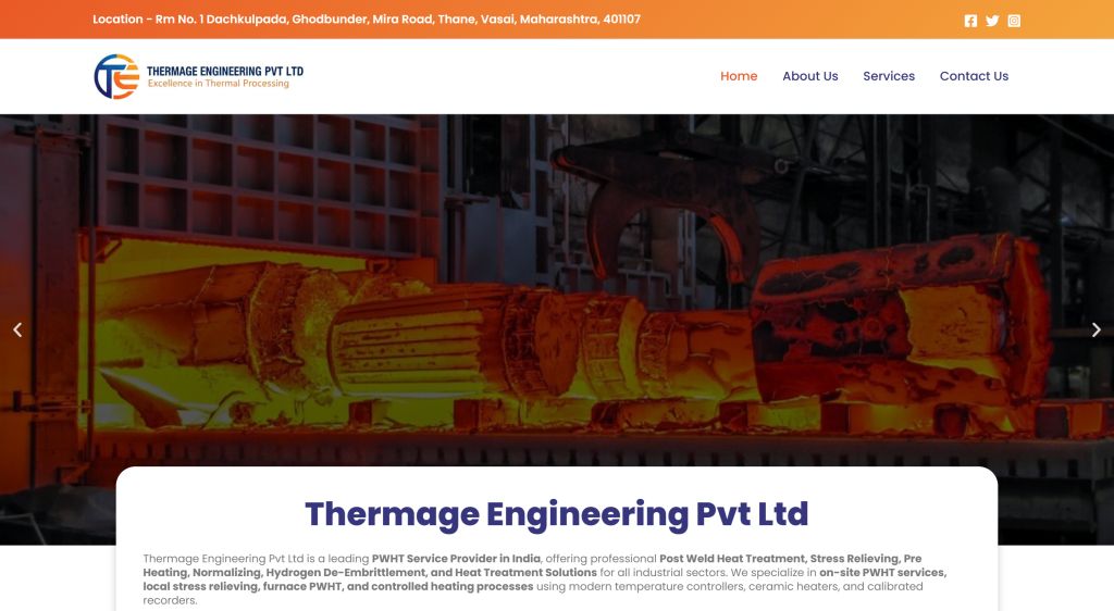 Architect And Construction Website Designed By Aristo Coders